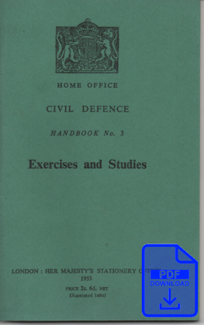 Civil Defence Handbook No3 Exercises & Studies