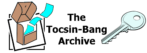 Tocsin-Bang Archive Logo